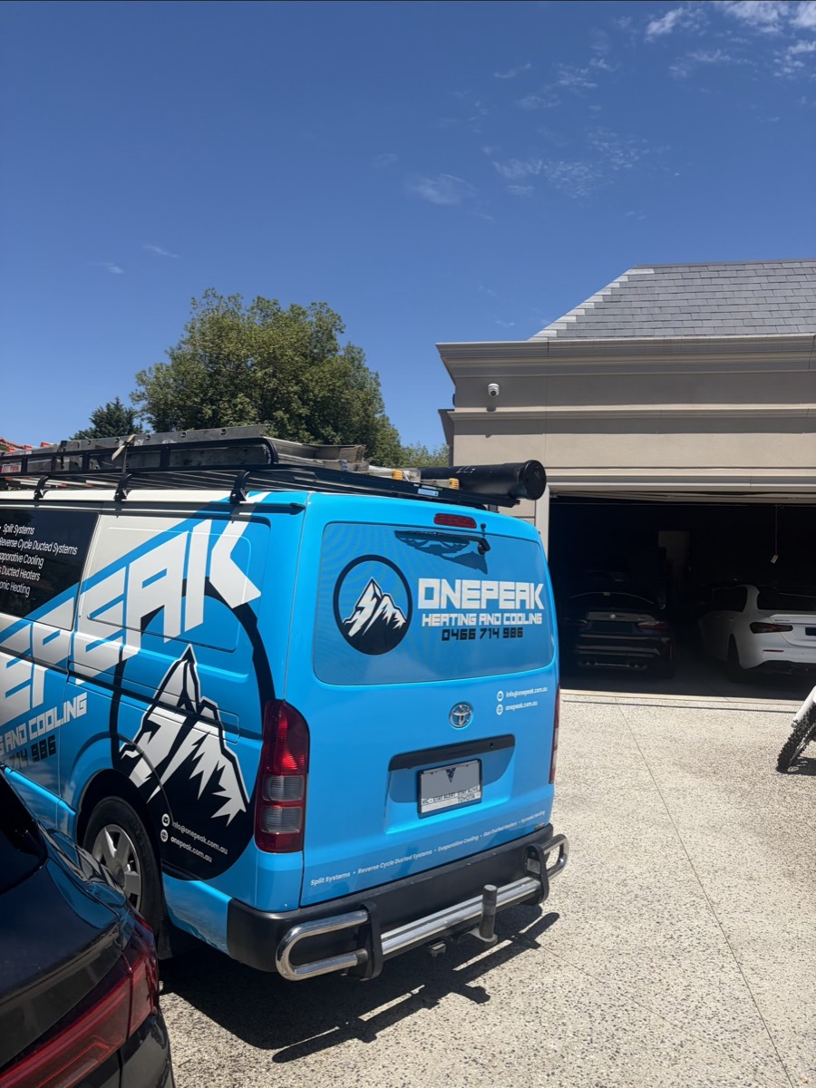OnePeak Air branded service van